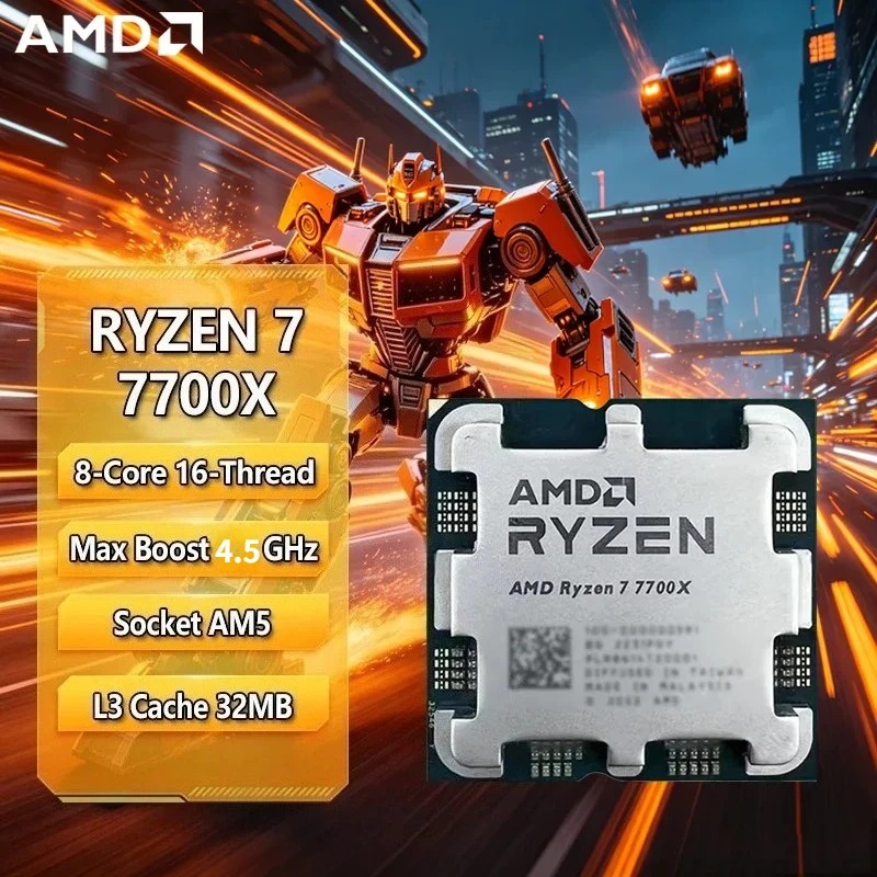 Amd Cpu Ryzen 7 - CPU AMD Ryzen 7 7700X, R7