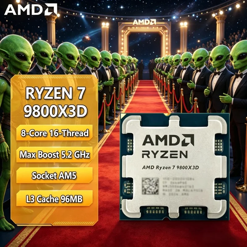 Amd Cpu Ryzen 7 - Nuovo AMD Ryzen 7 9800X3D R7