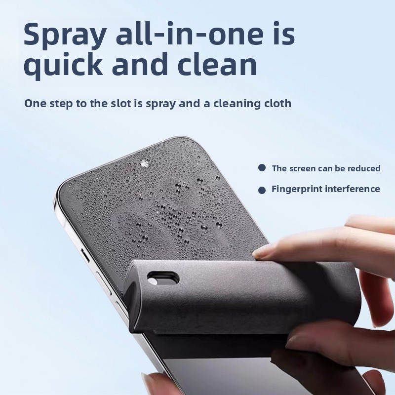 Screen Cleaner Spray - Salvietta detergente spray 2 in 1
