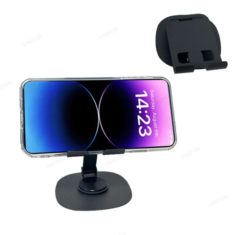 Phone Stand Aluminum - Universale 360 ° Supporto da tavolo