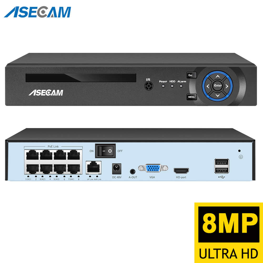 Usb Hub 7 Port - Super 8MP POE NVR Videoregistratore Audio