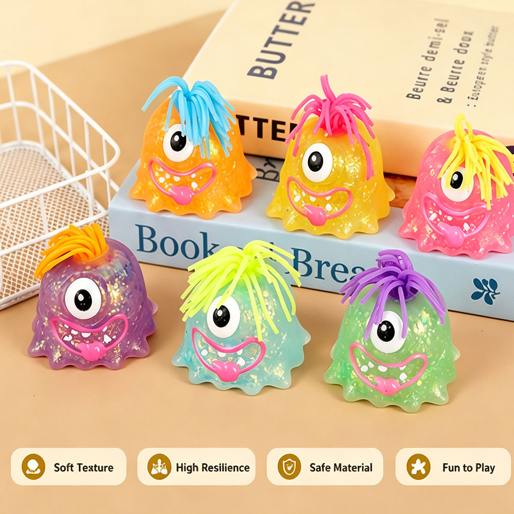 Tech Room Accessories - Squishy Mostro Morbido in Silicone Ripieno