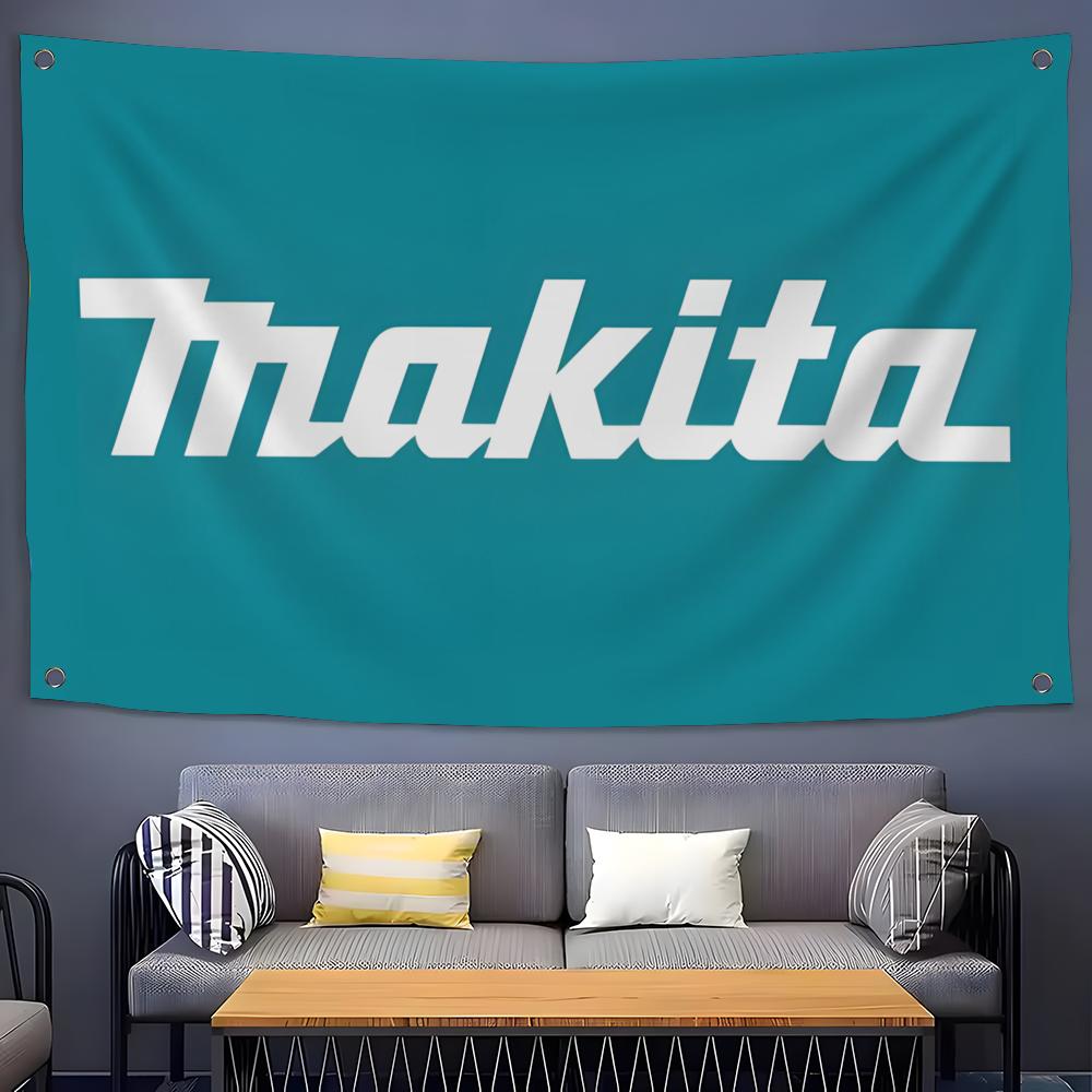 Tech Room Accessories - Bandiere con logo M-Makitas Tool per