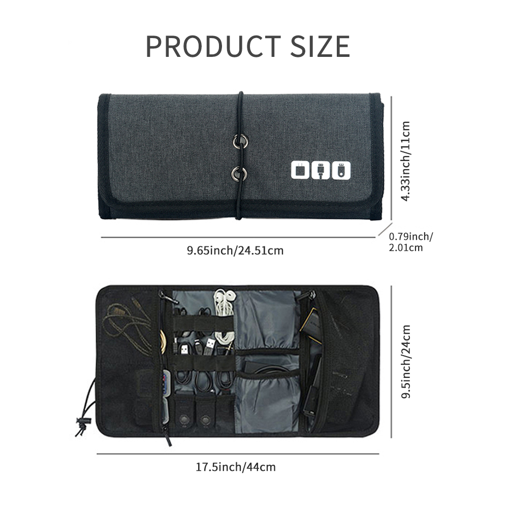 Tech Accessories Storage - Organizzatore di Cavi per Casa |