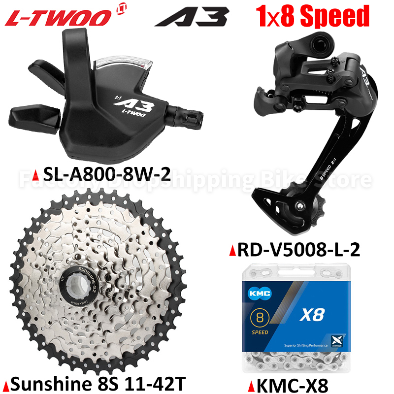 Tech Bike Accessories - LTWOO MTB Bike A3 1x8 Kit