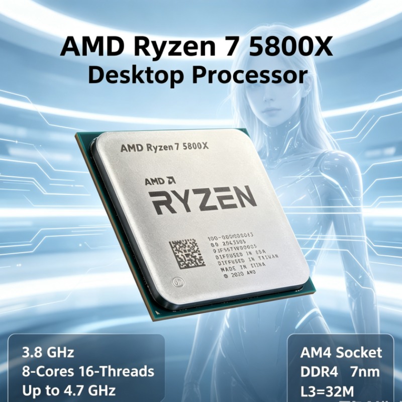 Amd Cpu Ryzen 7 - Processore AMD Ryzen 7 5800X R7
