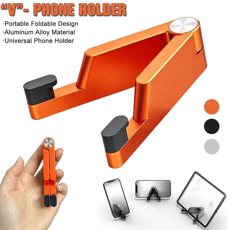 Phone Stand Aluminum - Supporto Universale Portatile in Alluminio per