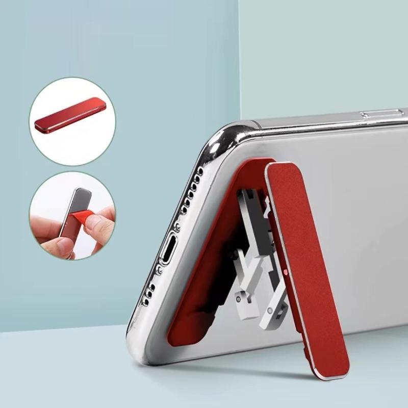 Phone Stand Aluminum - Supporto per cellulare pieghevole mini invisibile