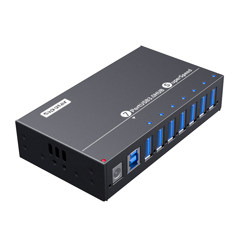 Usb Hub 7 Port - Hub USB Sipolar A-173 a 7