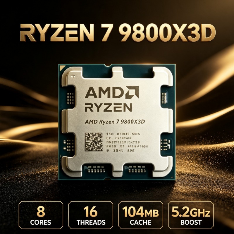 Amd Cpu Ryzen 7 - Processore Desktop Gaming AM5 AMD Ryzen