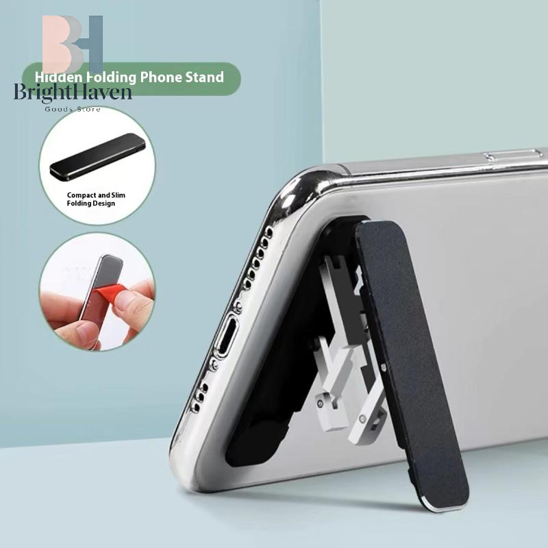 Phone Stand Aluminum - Supporto per cellulare pieghevole mini invisibile