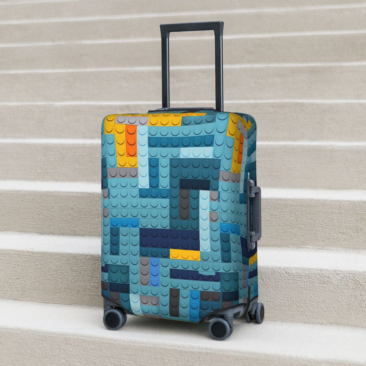 Tech Accessories Business - Copertura per Valigia con Texture a