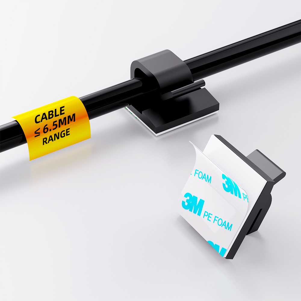 Clip per Cavi in Plastica Tras - Desk Cable Clip recensione e prezzo