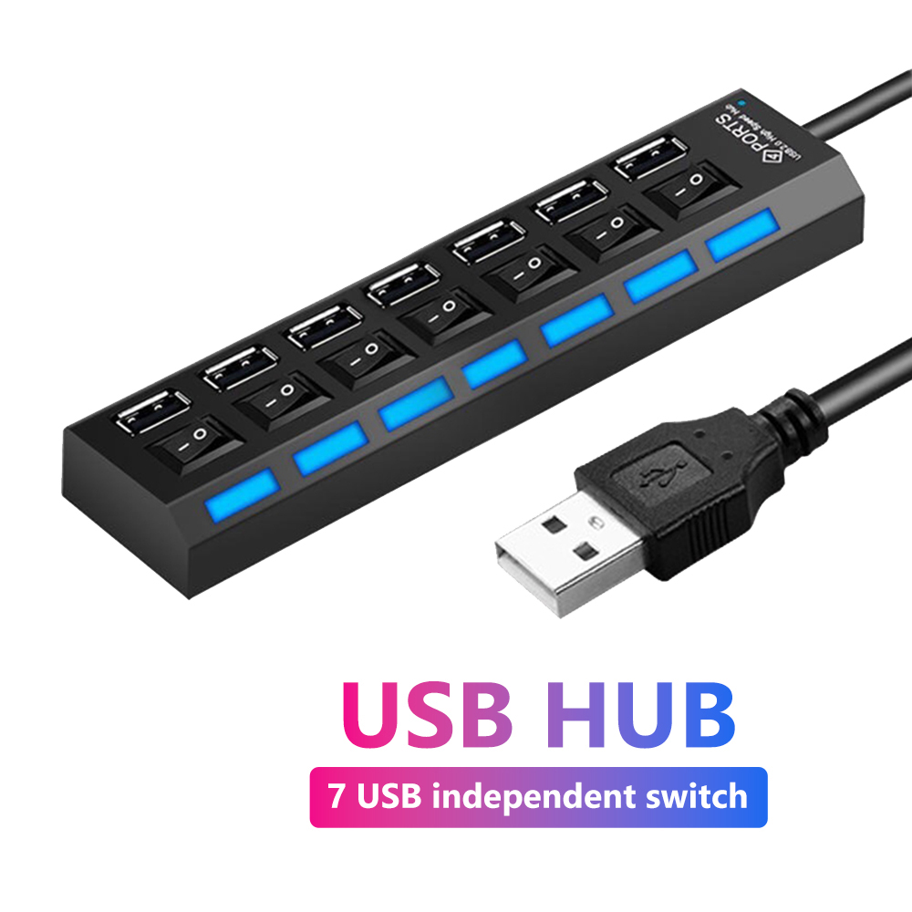 Hub USB 2.0 porte Splitter Mul - Usb Hub 7 Port recensione e prezzo