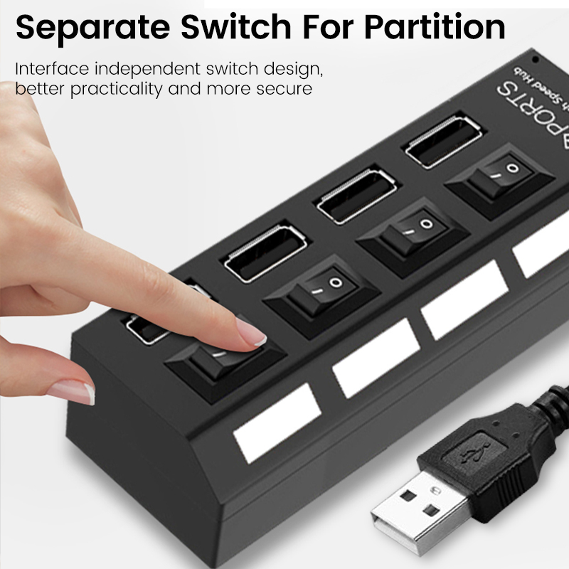 Hub USB 2.0 porte Splitter Mul - Usb Hub 7 Port recensione e prezzo