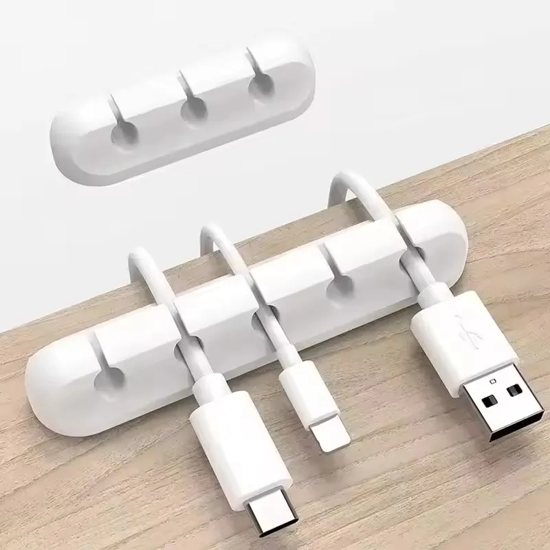 Clip in silicone per cavi USB, - Desk Cable Clip recensione e prezzo