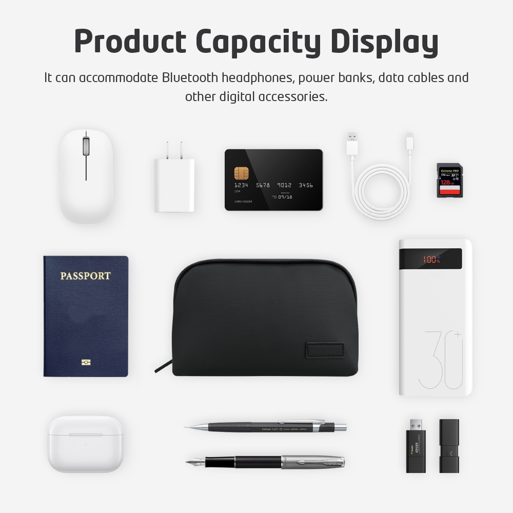 Borsa Tecnologica Leggera e Re - Tech Accessories Storage recensione e prezzo