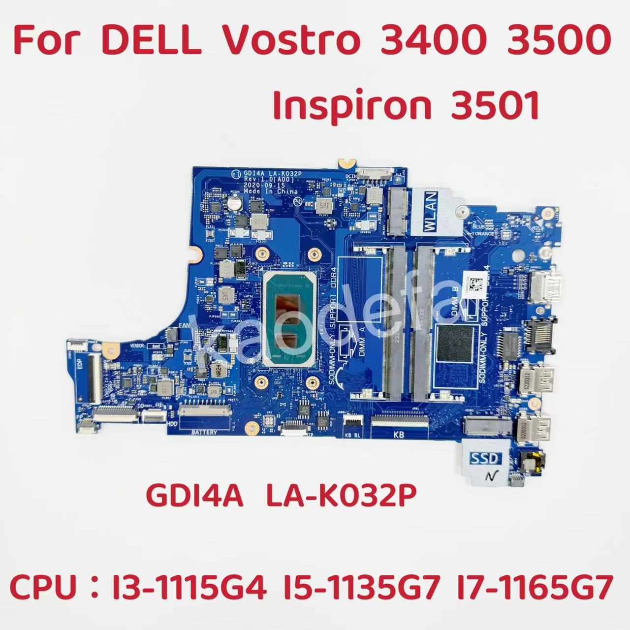 Scheda Madre GDI4A LA-K032P pe - Intel Cpu Core I7 recensione e prezzo