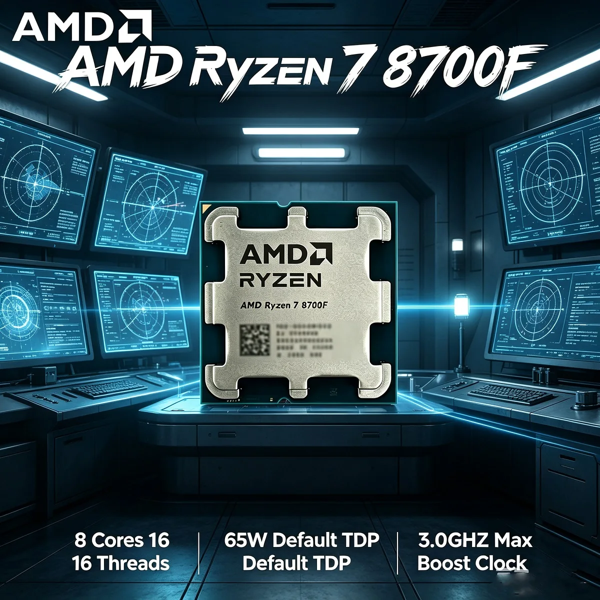 AMD R7 8700F Ryzen 7 8700F CPU - Amd Cpu Ryzen 7 recensione e prezzo