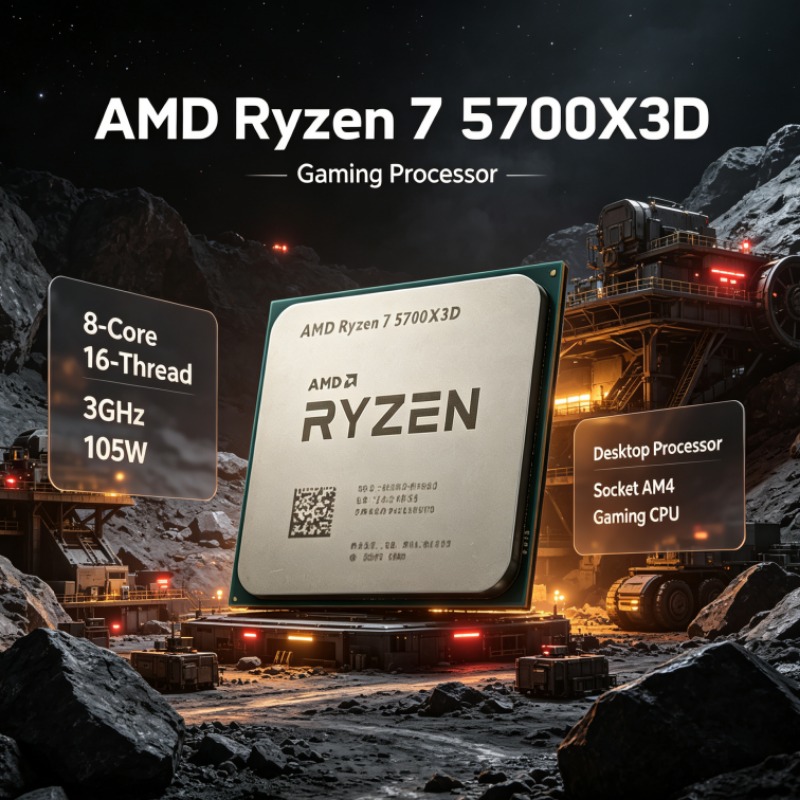 CPU Desktop AMD Ryzen 7 5700X3 - Amd Cpu Ryzen 7 recensione e prezzo