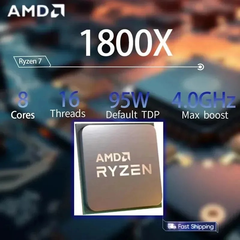 Processore CPU AMD Ryzen 7 180 - Amd Cpu Ryzen 7 recensione e prezzo