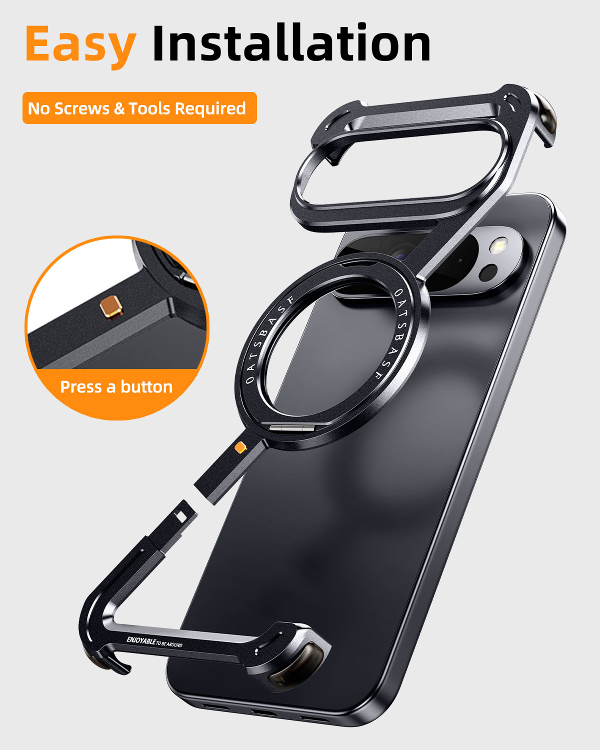 Custodia per telefono in metal - Phone Stand Aluminum recensione e prezzo