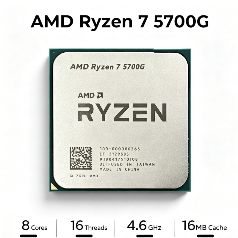 AMD R7 5700G Ryzen 7 5700G Soc - Amd Cpu Ryzen 7 recensione e prezzo