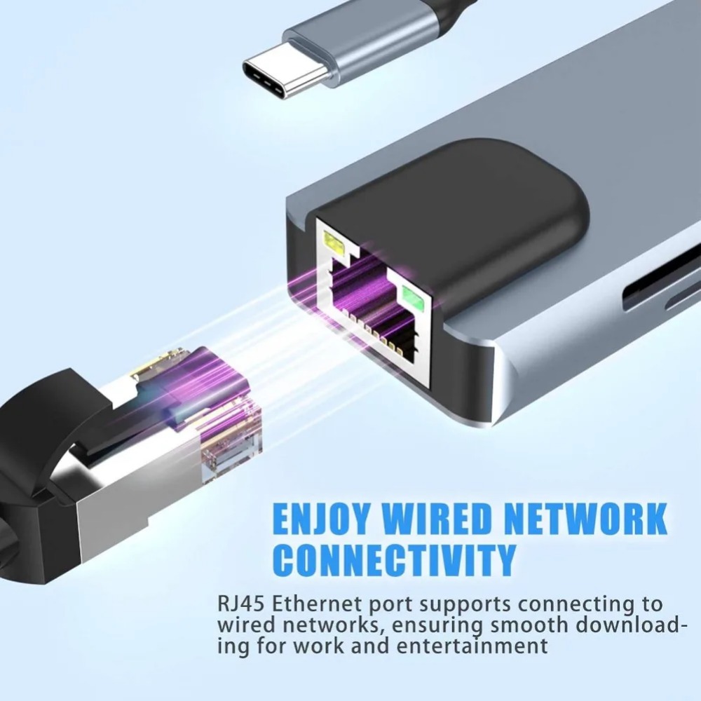 Hub USB C 8/7 in 1 con Adattat - Usb Hub 7 Port recensione e prezzo