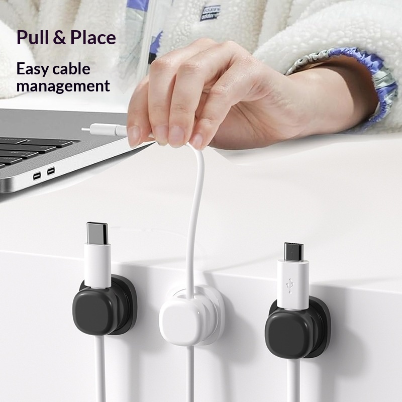 Set di 6 Organizzatori per Cav - Desk Cable Clip recensione e prezzo