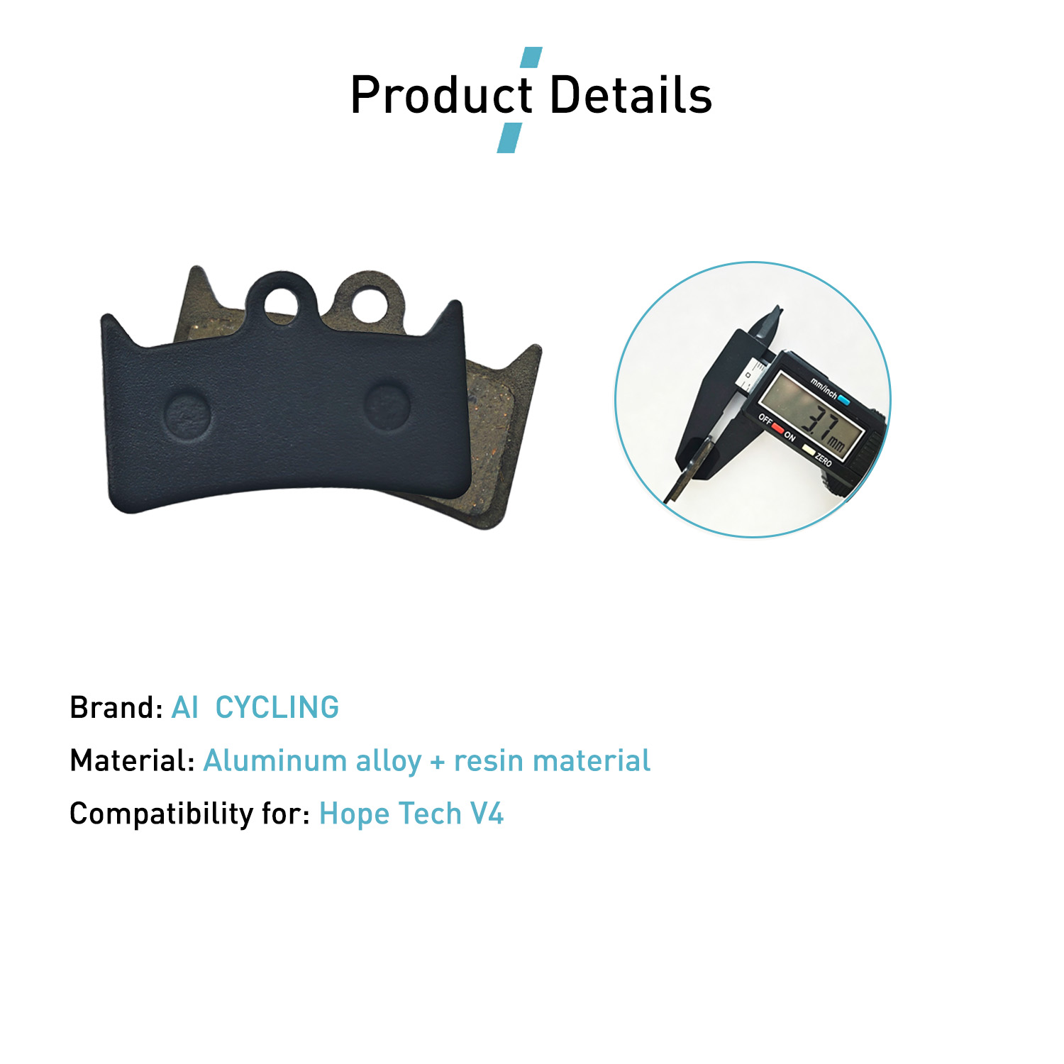 4 Paia di Pastiglie Freno a Di - Tech Bike Accessories recensione e prezzo