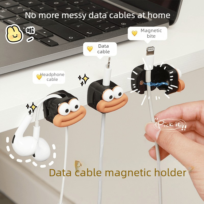 Clip magnetici per cavi da 1/5 - Desk Cable Clip recensione e prezzo
