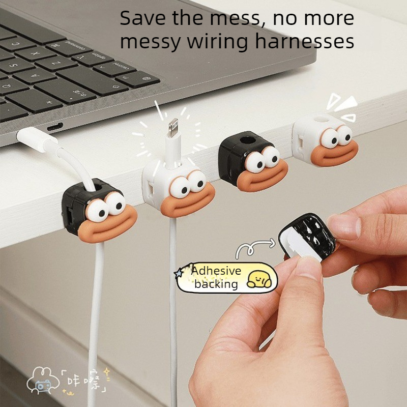 Clip magnetici per cavi da 1/5 - Desk Cable Clip recensione e prezzo