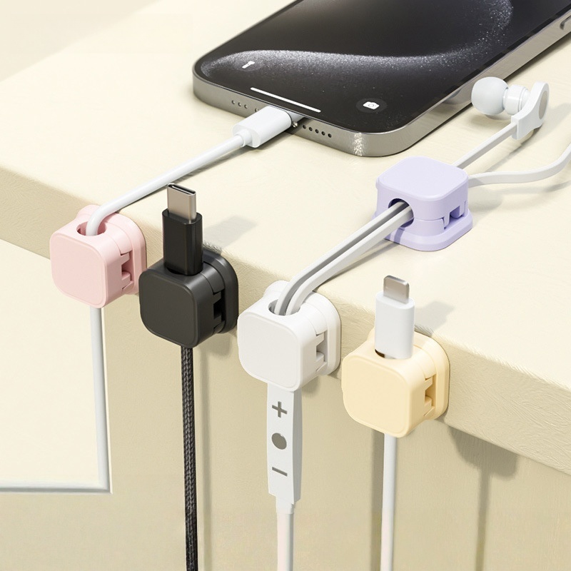 Clip magnetici multicolore per - Desk Cable Clip recensione e prezzo