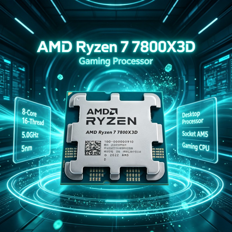CPU AMD Ryzen 7 7800X3D 100-10 - Amd Cpu Ryzen 7 recensione e prezzo
